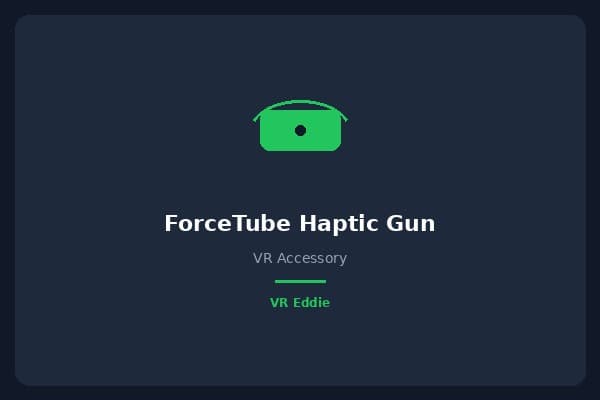 ForceTubeVR Haptic Gun Stock