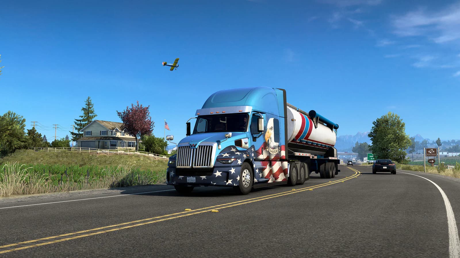 American Truck Simulator official gameplay image