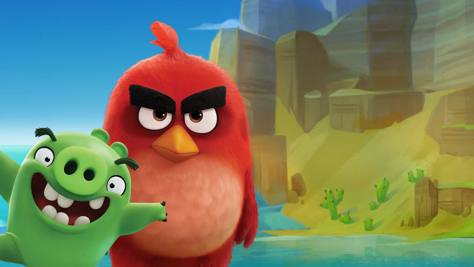 Angry Birds VR: Isle of Pigs official gameplay image