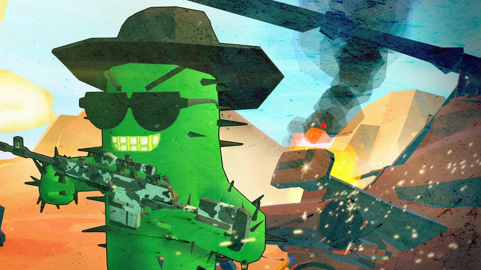 Cactus Cowboy: Desert Warfare official gameplay image