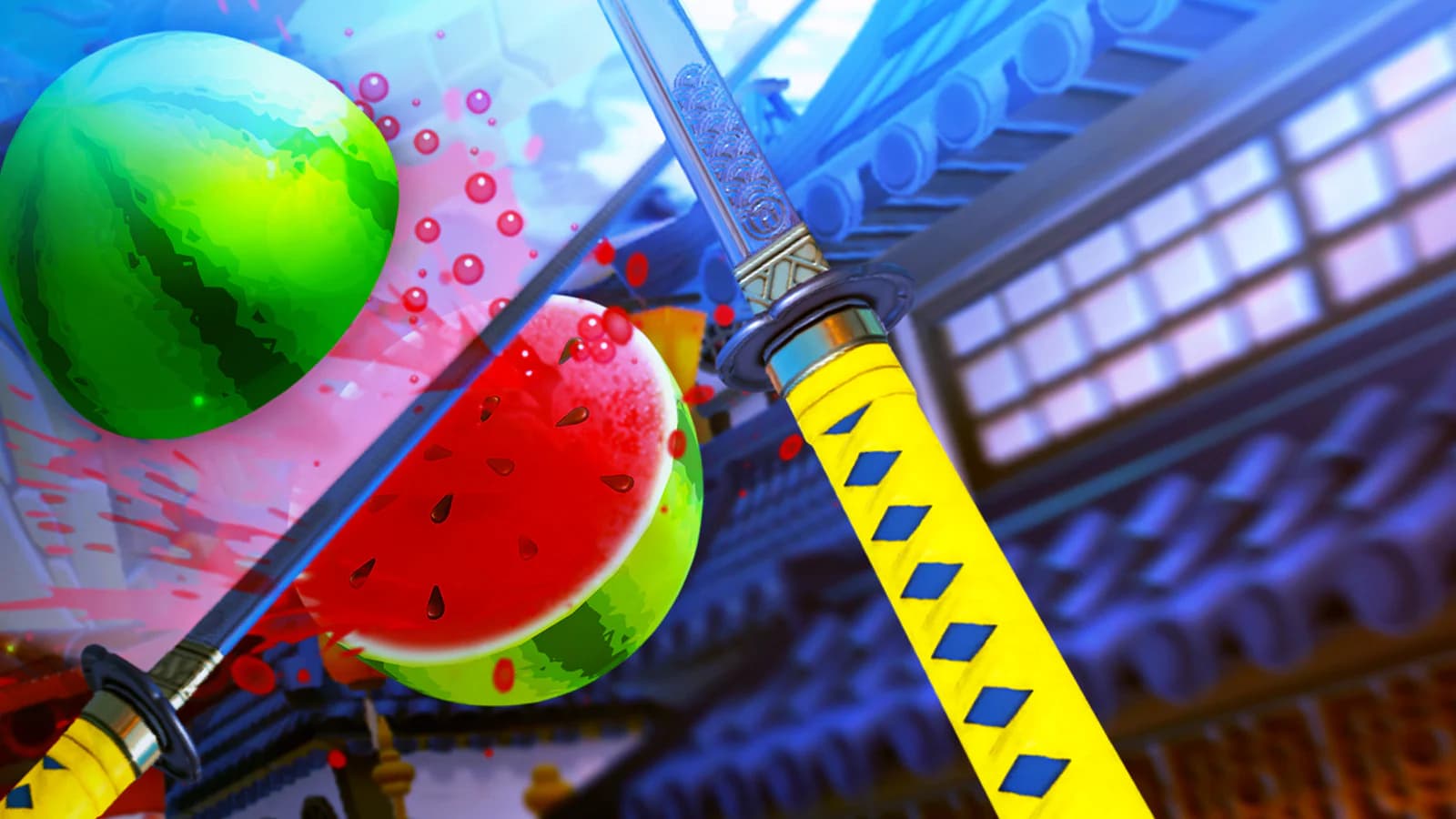 Fruit Ninja VR official gameplay image