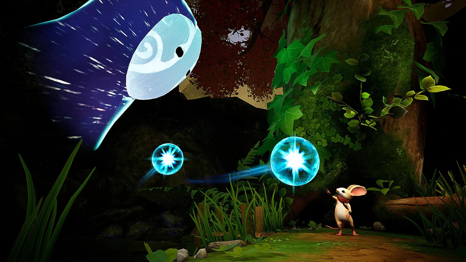 Moss official gameplay image