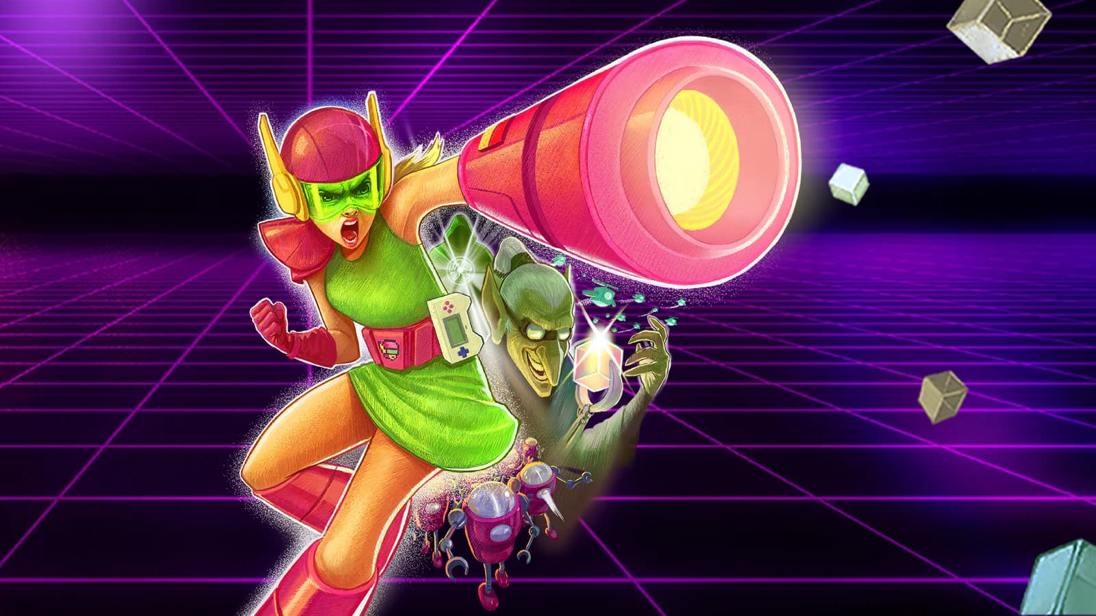 Pixel Ripped official gameplay image