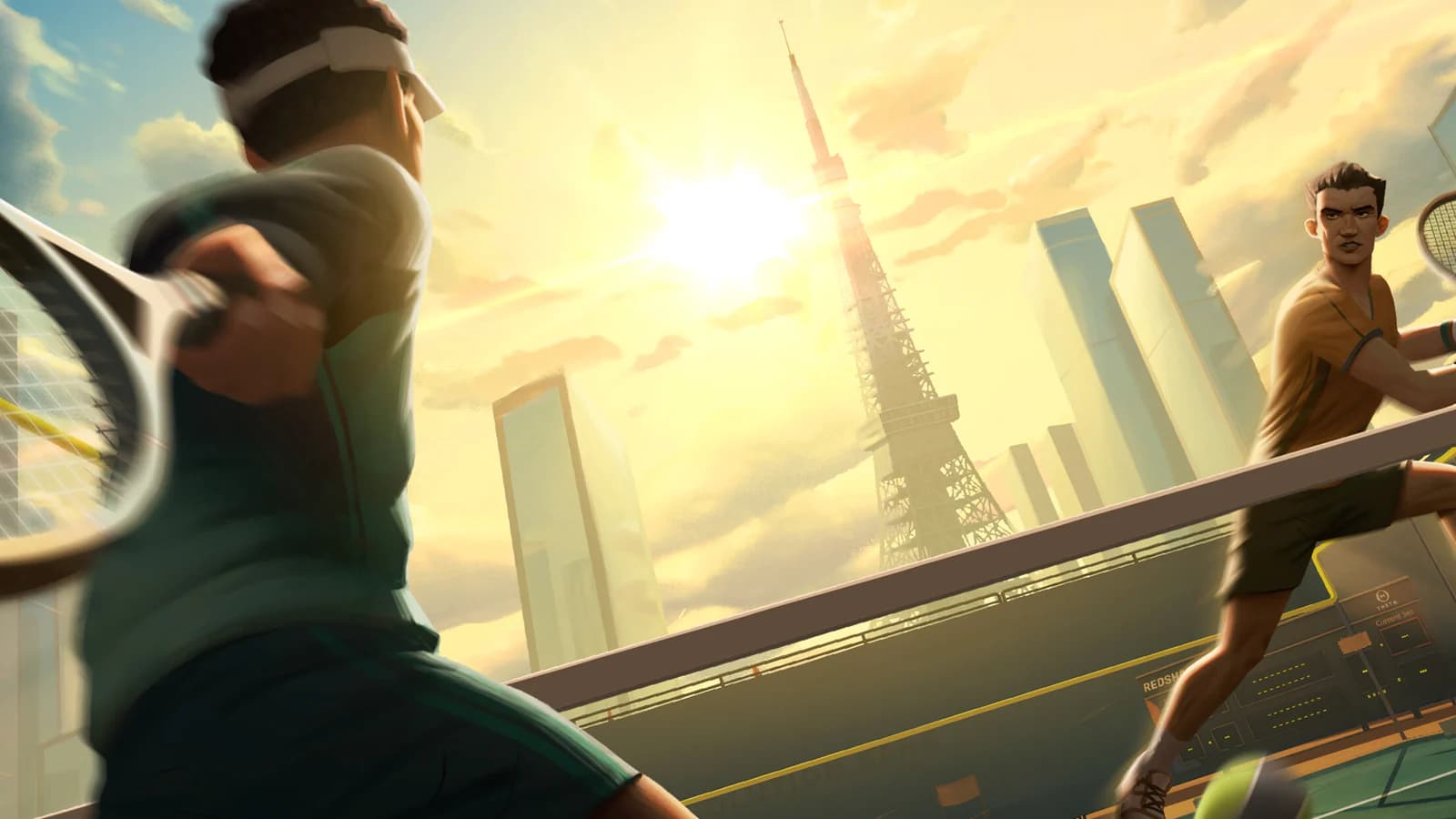 Racket Club official gameplay image