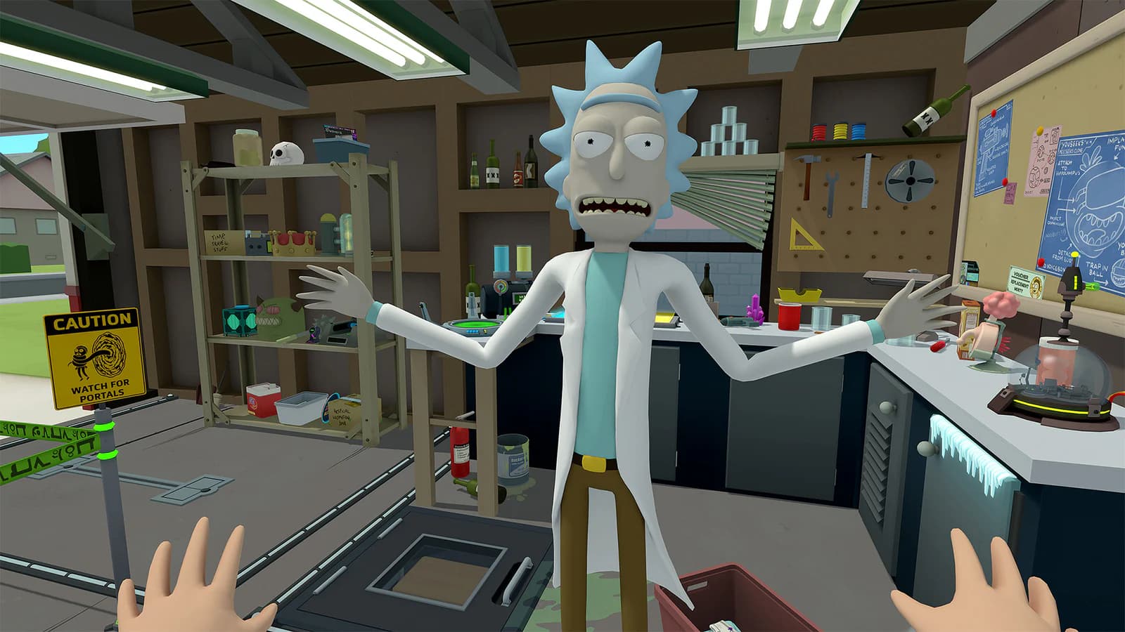 Rick and Morty: Virtual Rick-ality official gameplay image