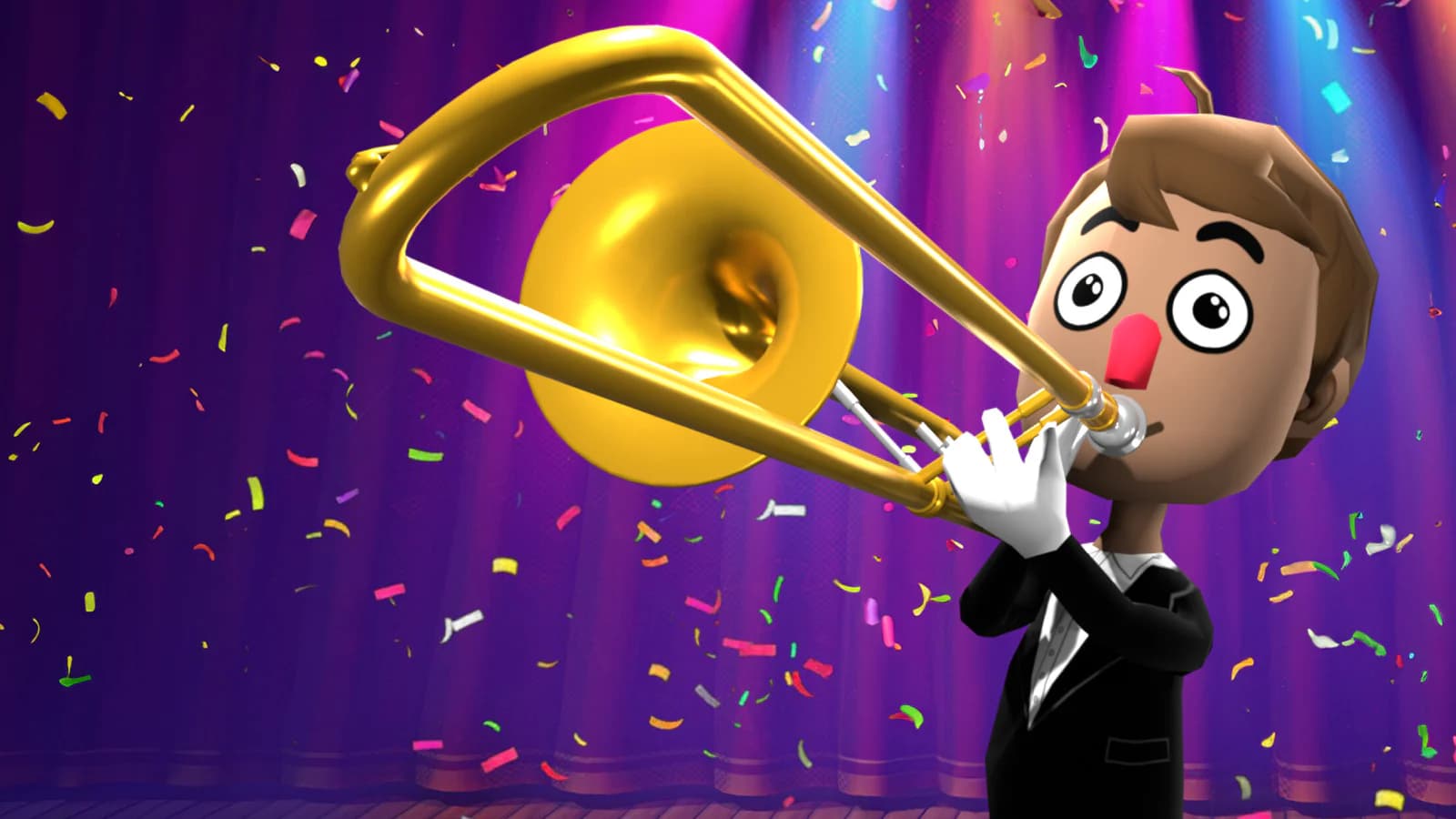 Trombone Champ: Unflattened official gameplay image