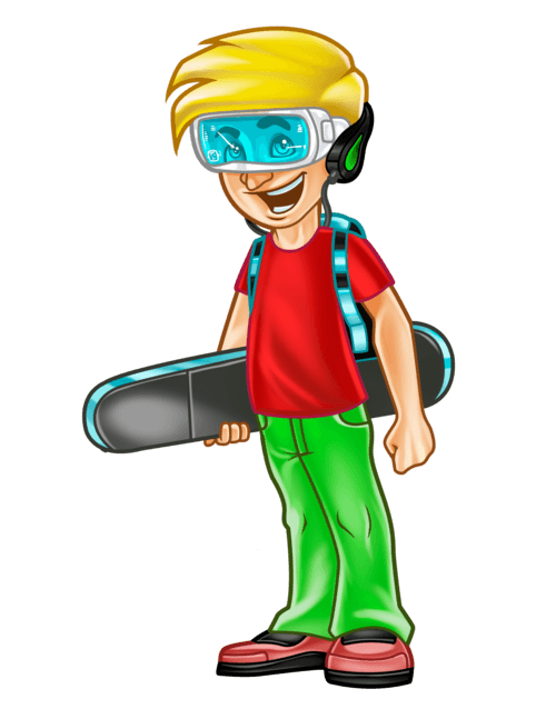 VR Eddie mascot